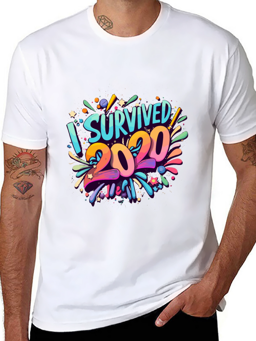 I Survived 2020 Graphic Tee