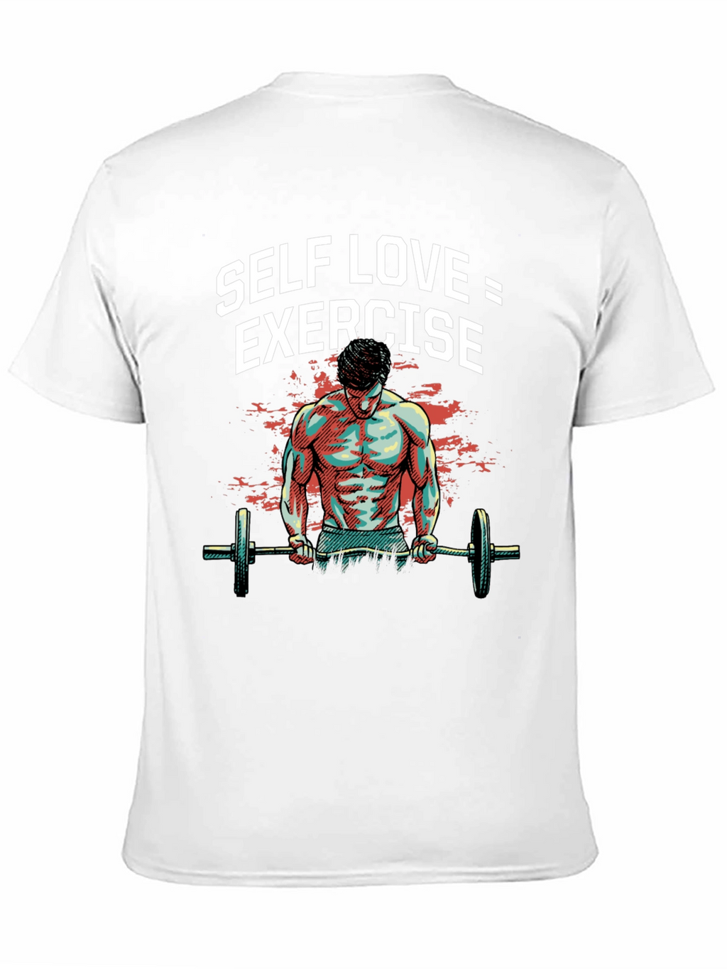 Self Love Exercise Graphic Tee Black