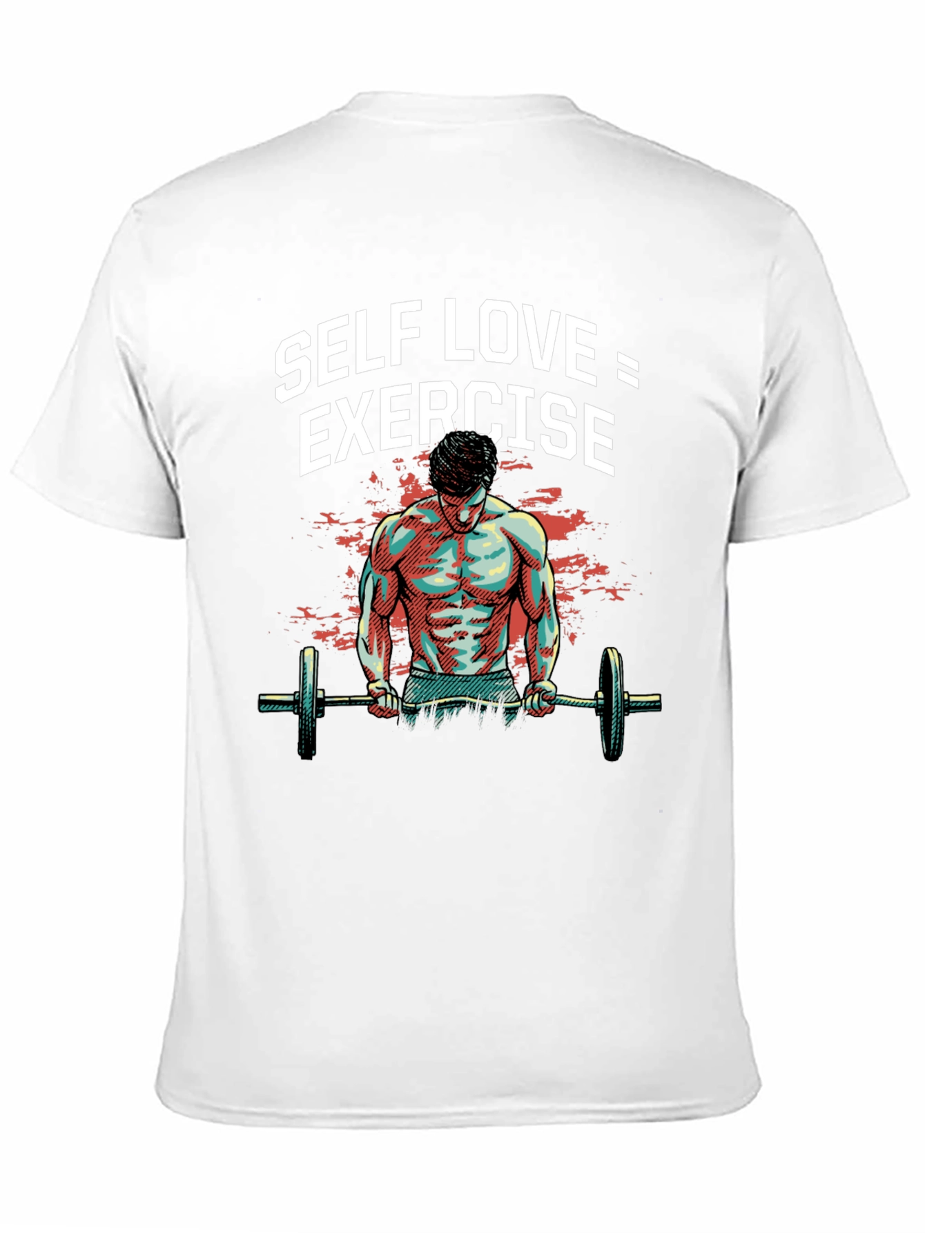 Self Love Exercise Graphic Tee Black