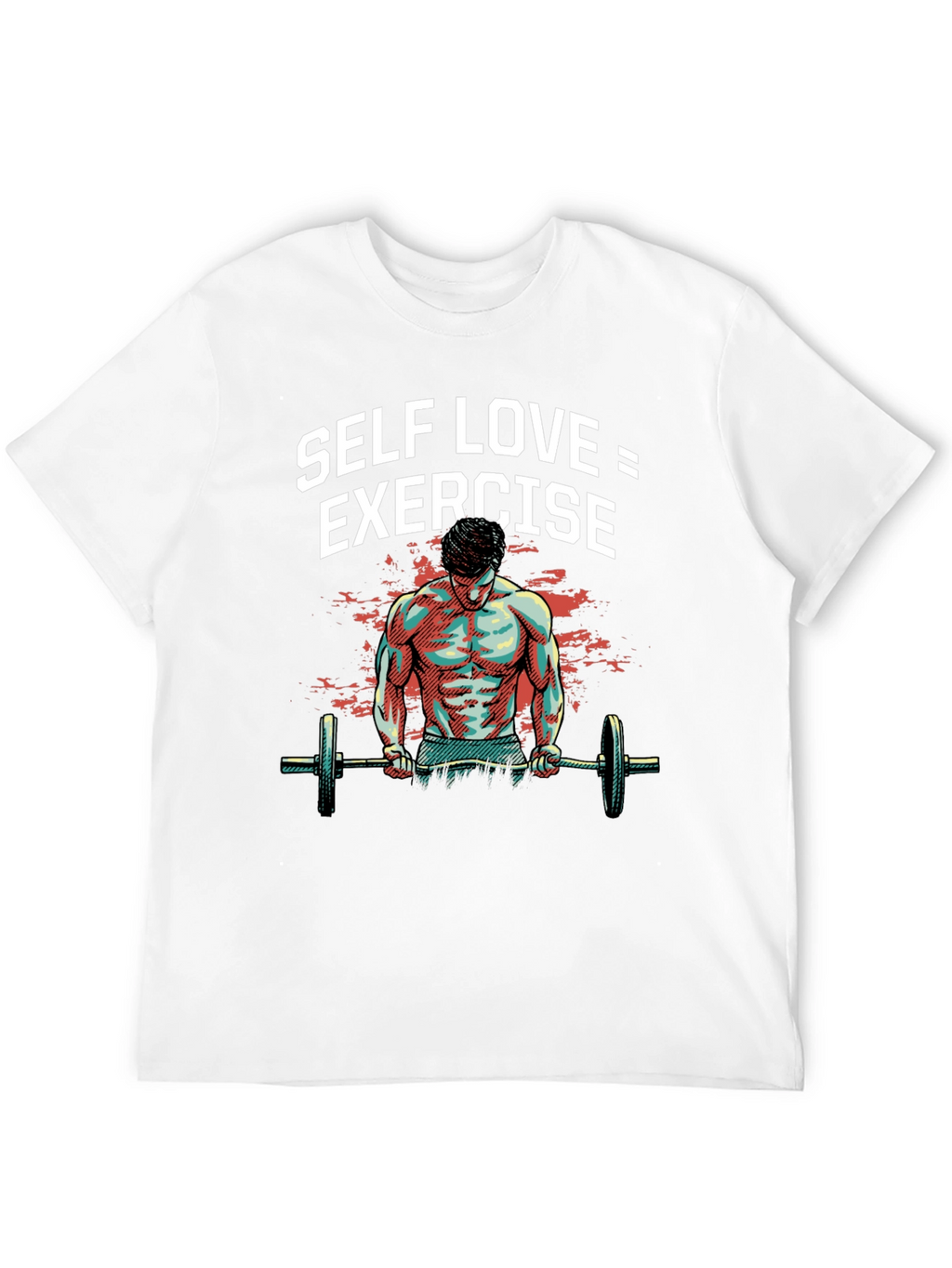Self Love Exercise Graphic Tee Black