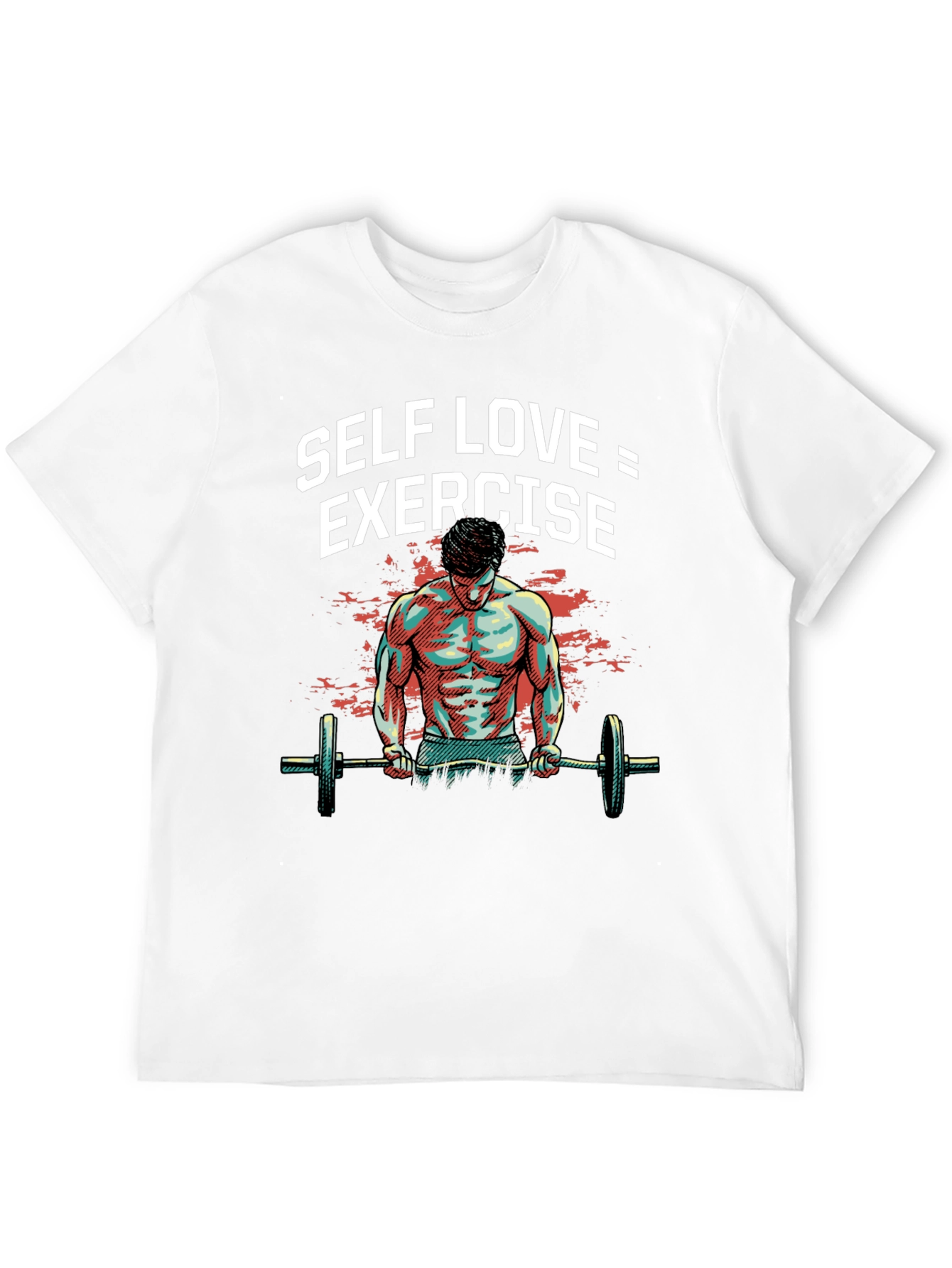 Self Love Exercise Graphic Tee Black