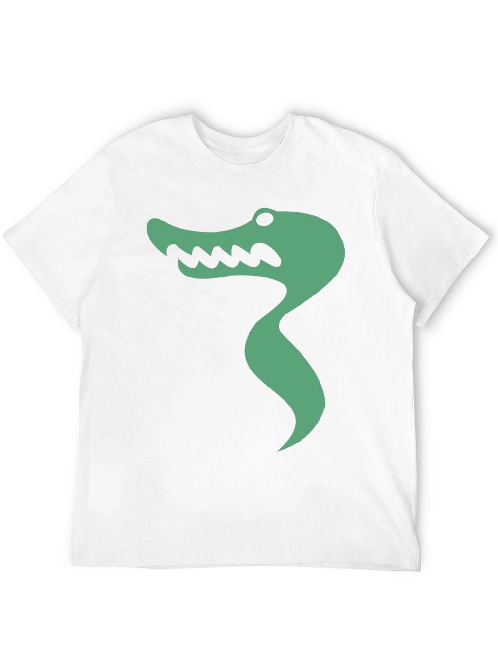 Cartoon Alligator Graphic T-Shirt
