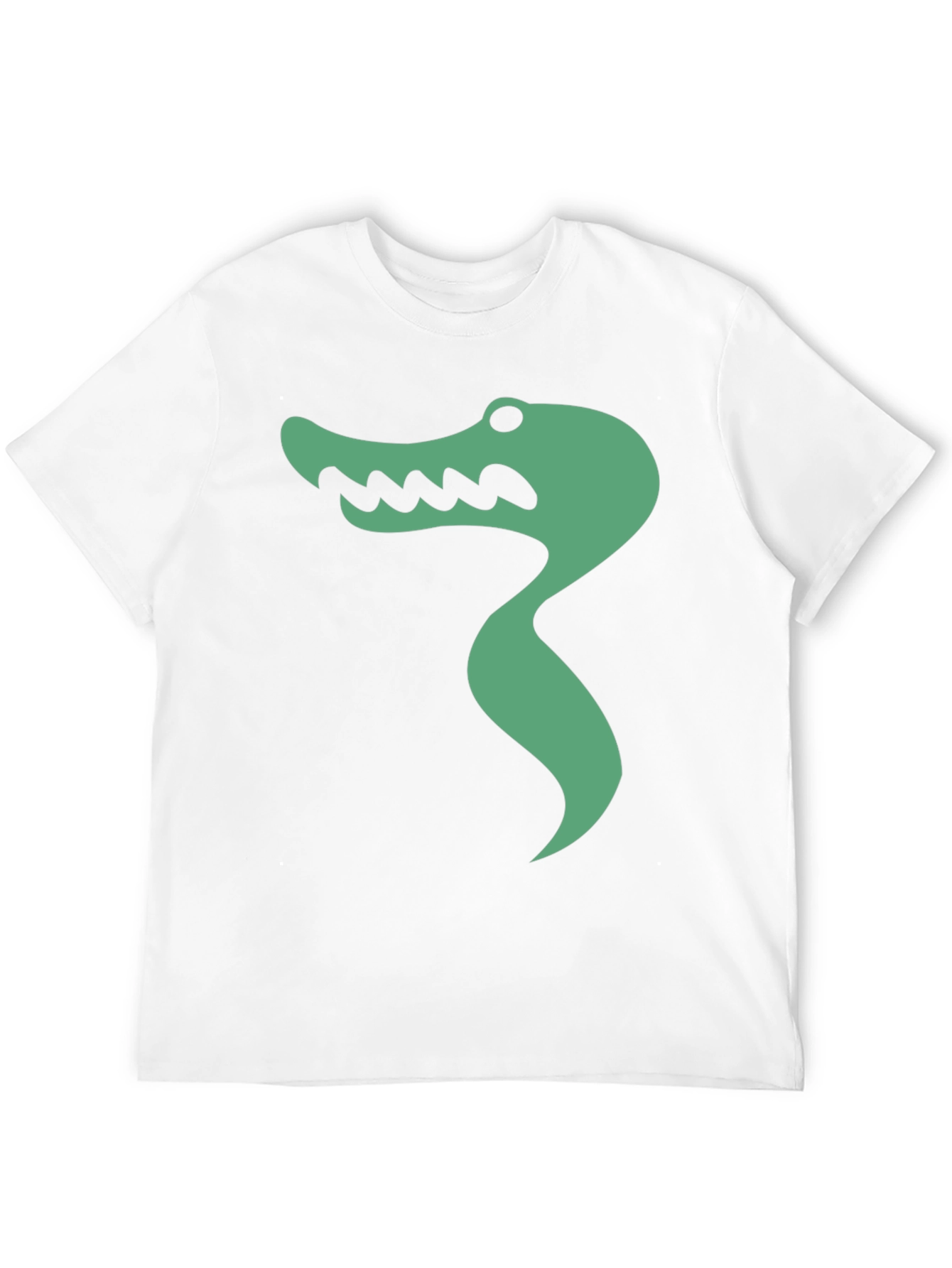 Cartoon Alligator Graphic T-Shirt