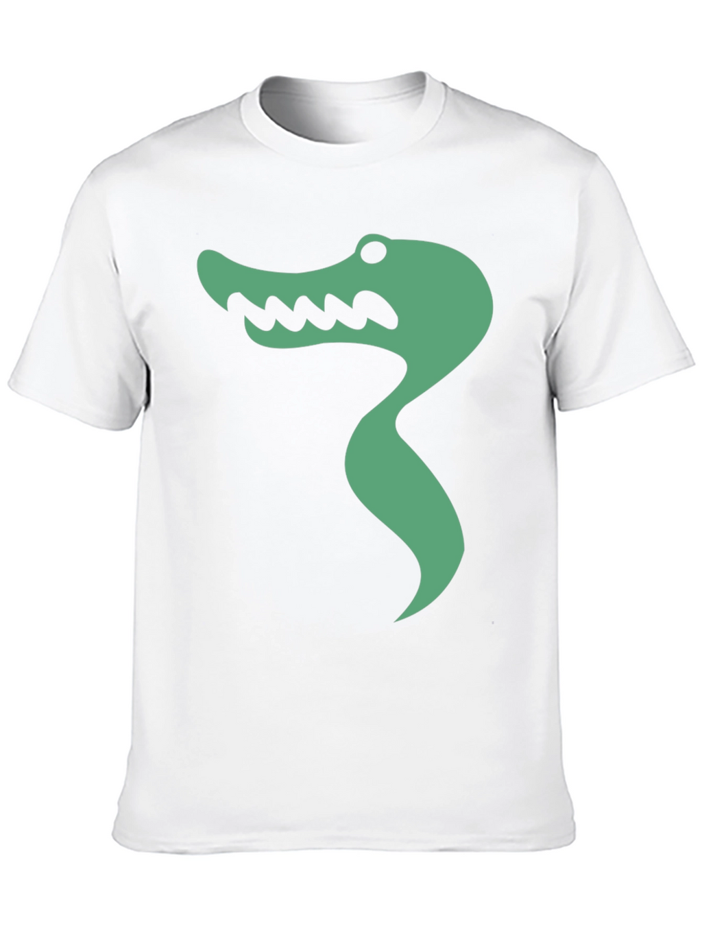 Cartoon Alligator Graphic T-Shirt