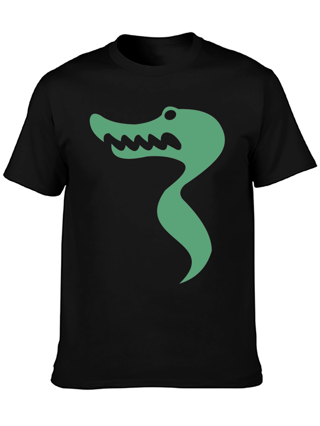 Cartoon Alligator Graphic T-Shirt