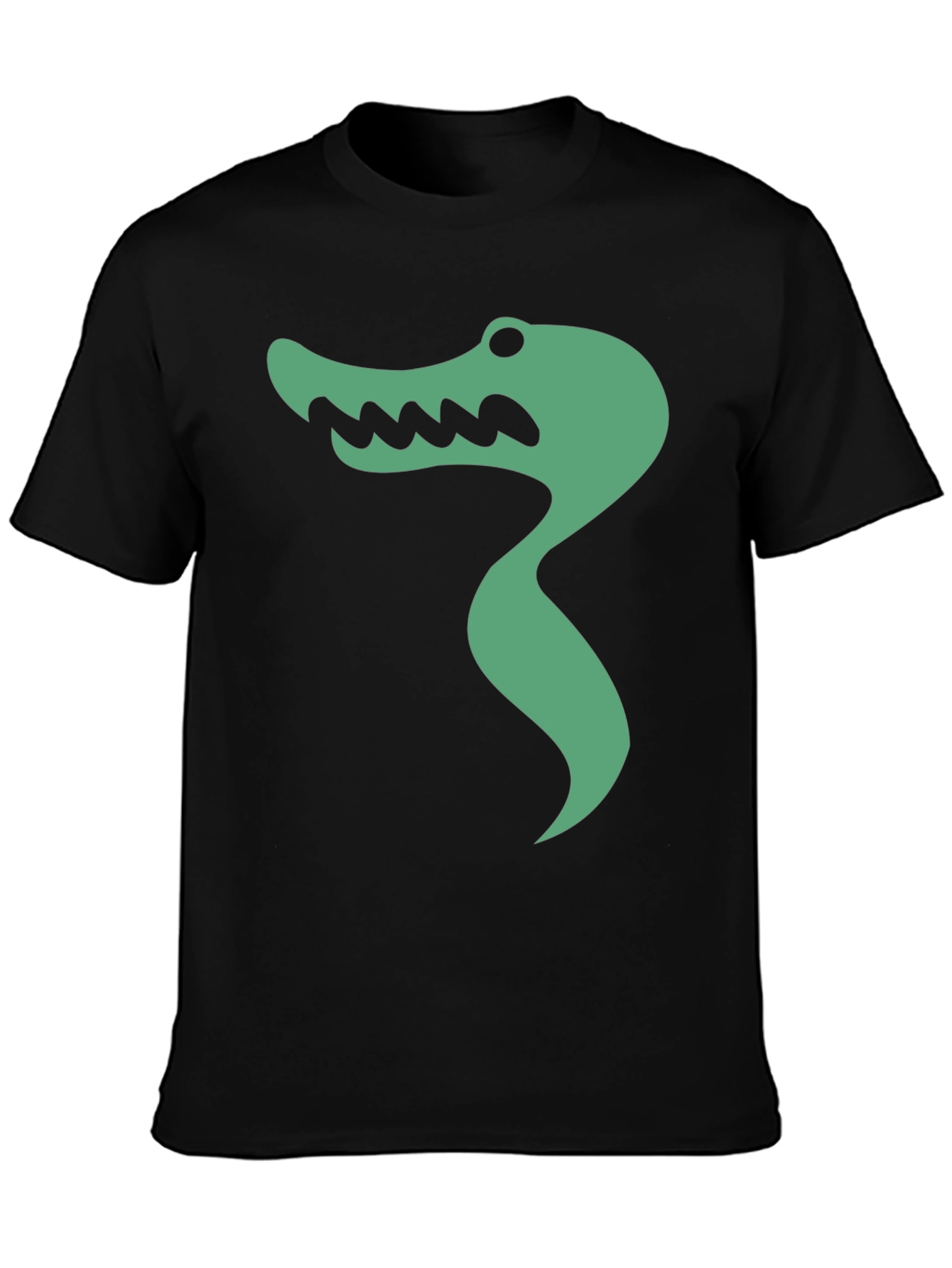 Cartoon Alligator Graphic T-Shirt