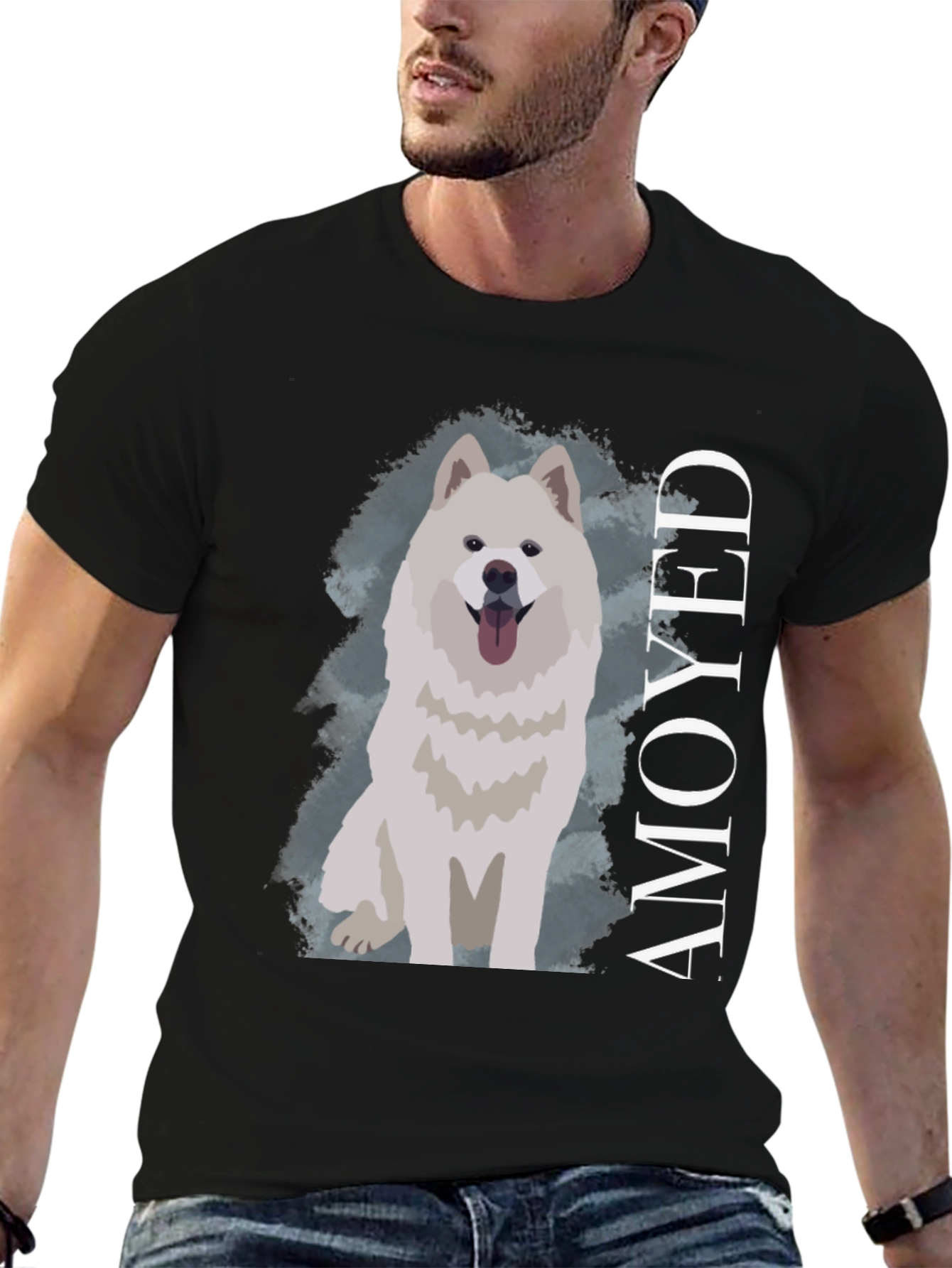 Samoyed Dog Graphic Tee - Cute Pet Lover T-Shirt