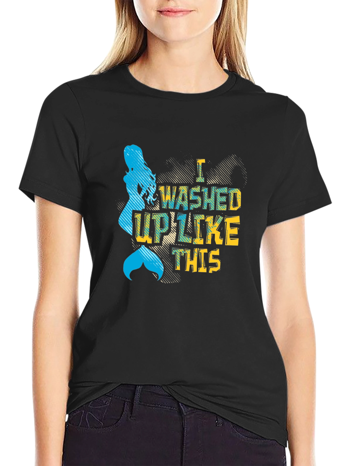 Mermaid Washed Up Graphic Tee