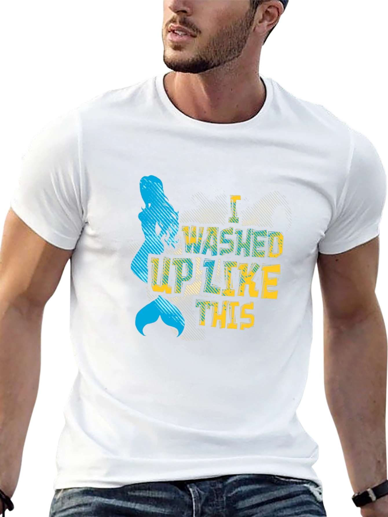Mermaid Washed Up Graphic Tee