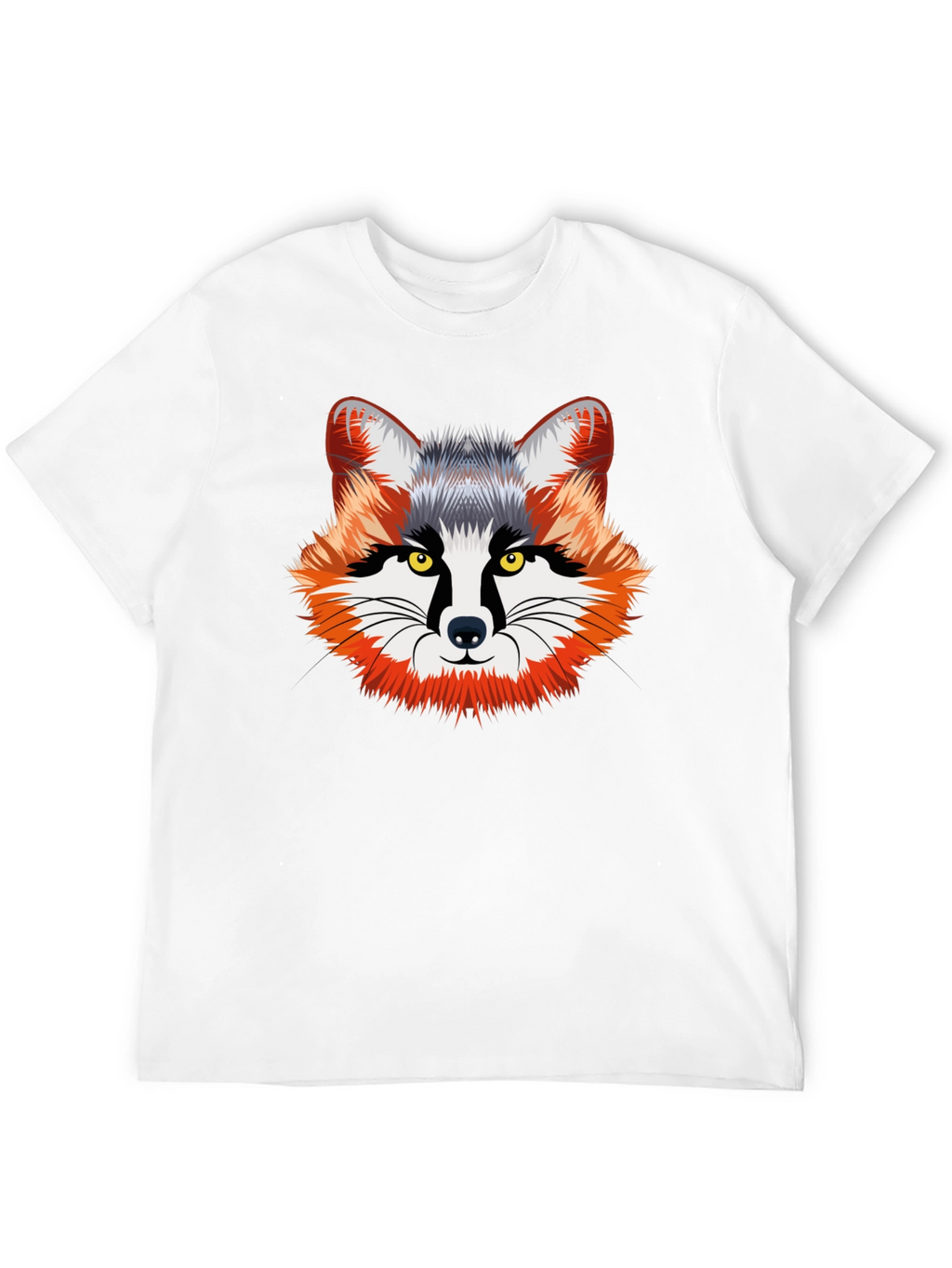 Cool Fox Graphic Tee - Black Unisex T-Shirt