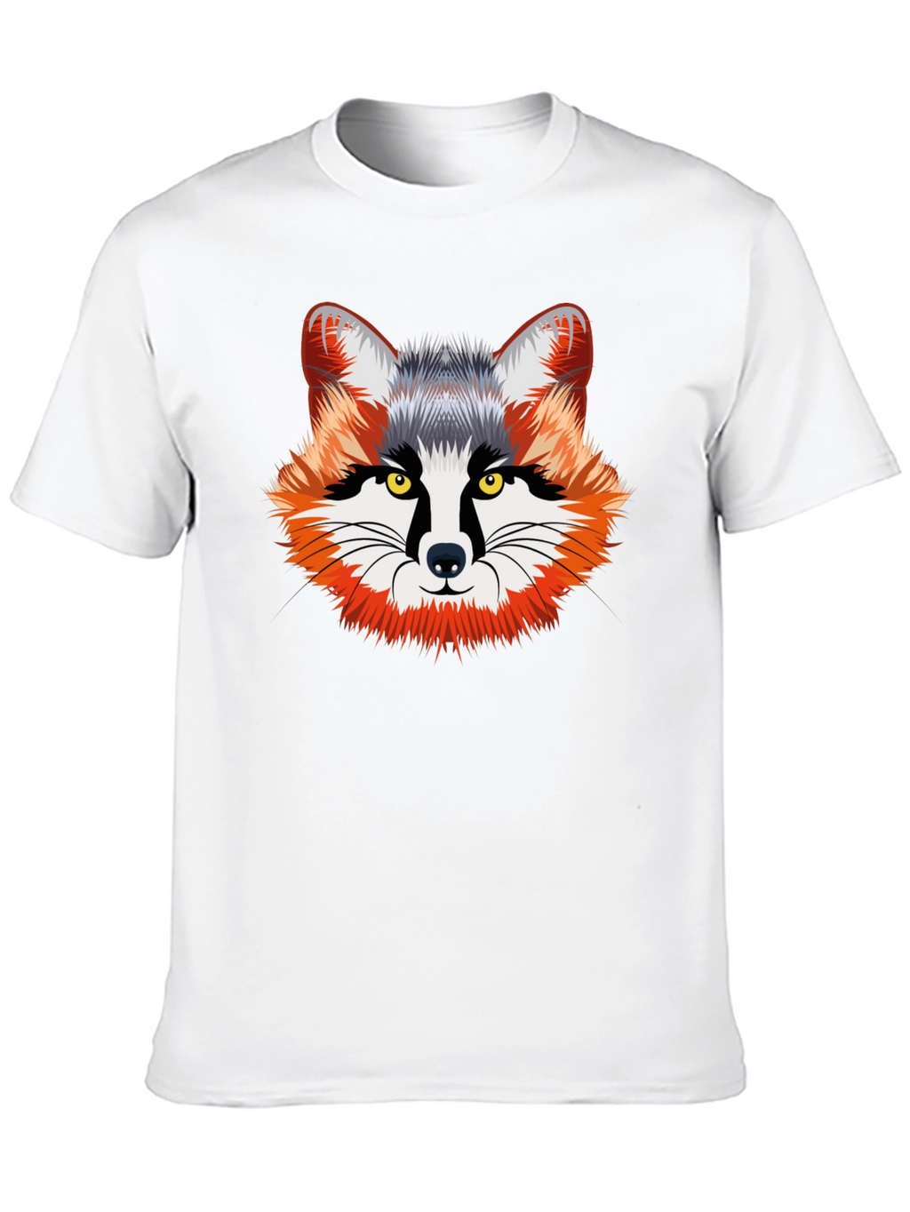 Cool Fox Graphic Tee - Black Unisex T-Shirt