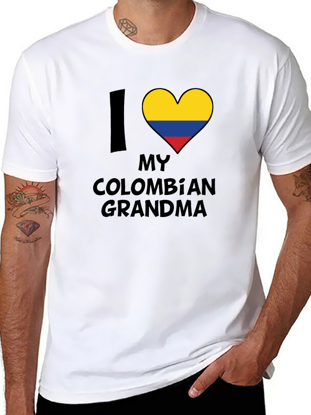 I Heart My Colombian Grandma T-Shirt