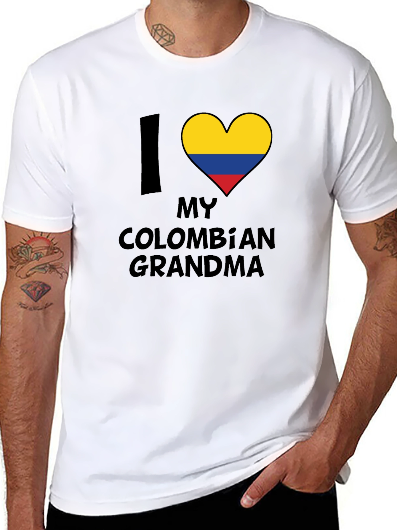 I Heart My Colombian Grandma T-Shirt