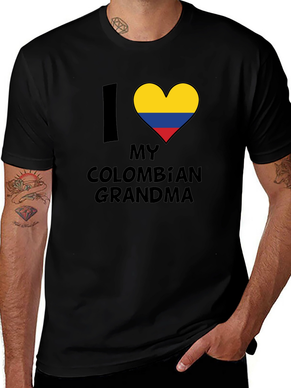 I Heart My Colombian Grandma T-Shirt