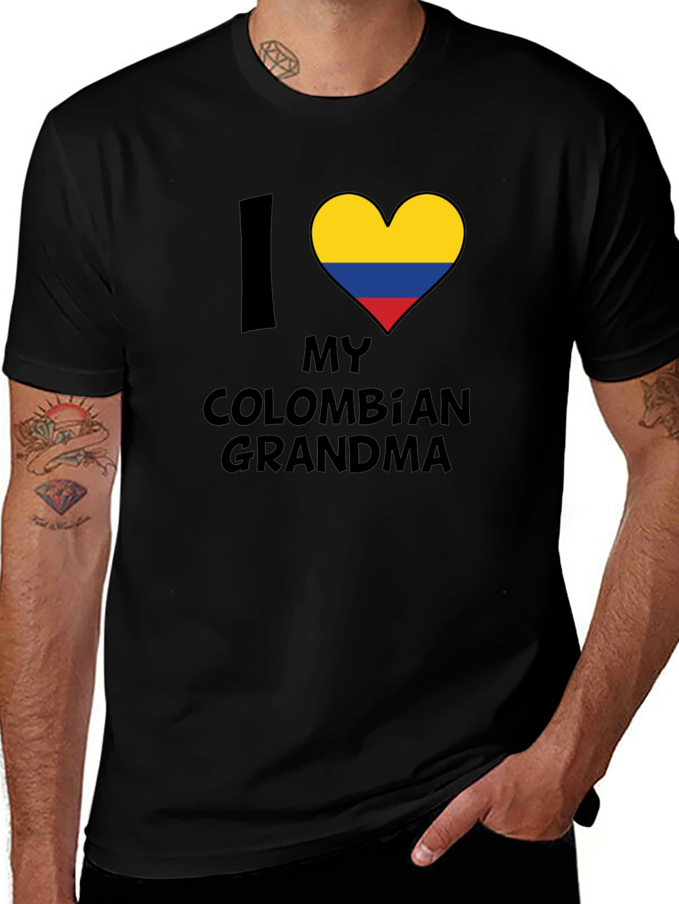 I Heart My Colombian Grandma T-Shirt