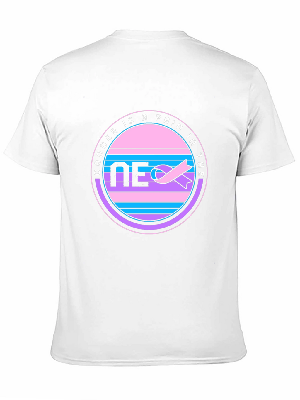 Cancer Pain Awareness Black T-Shirt