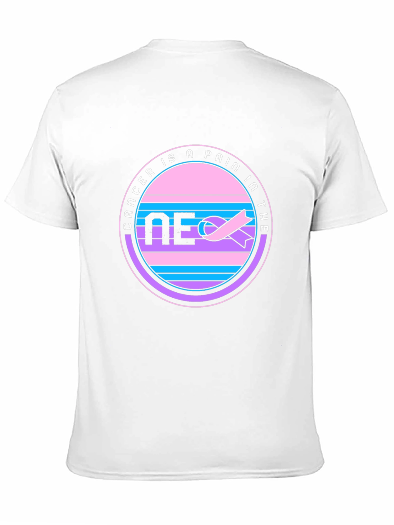 Cancer Pain Awareness Black T-Shirt