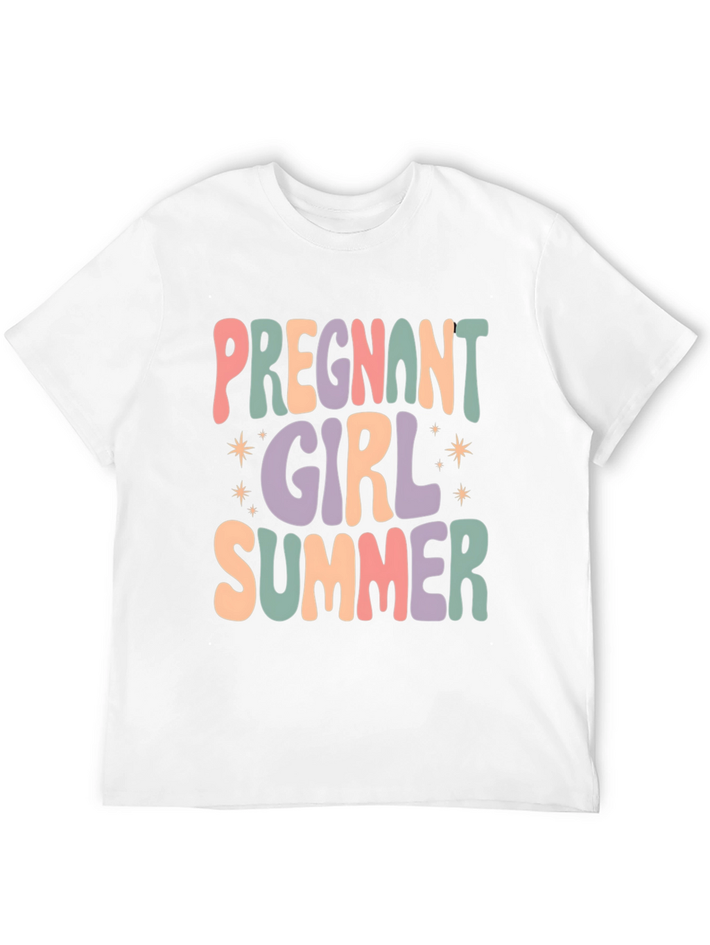 Pregnant Girl Summer T-Shirt