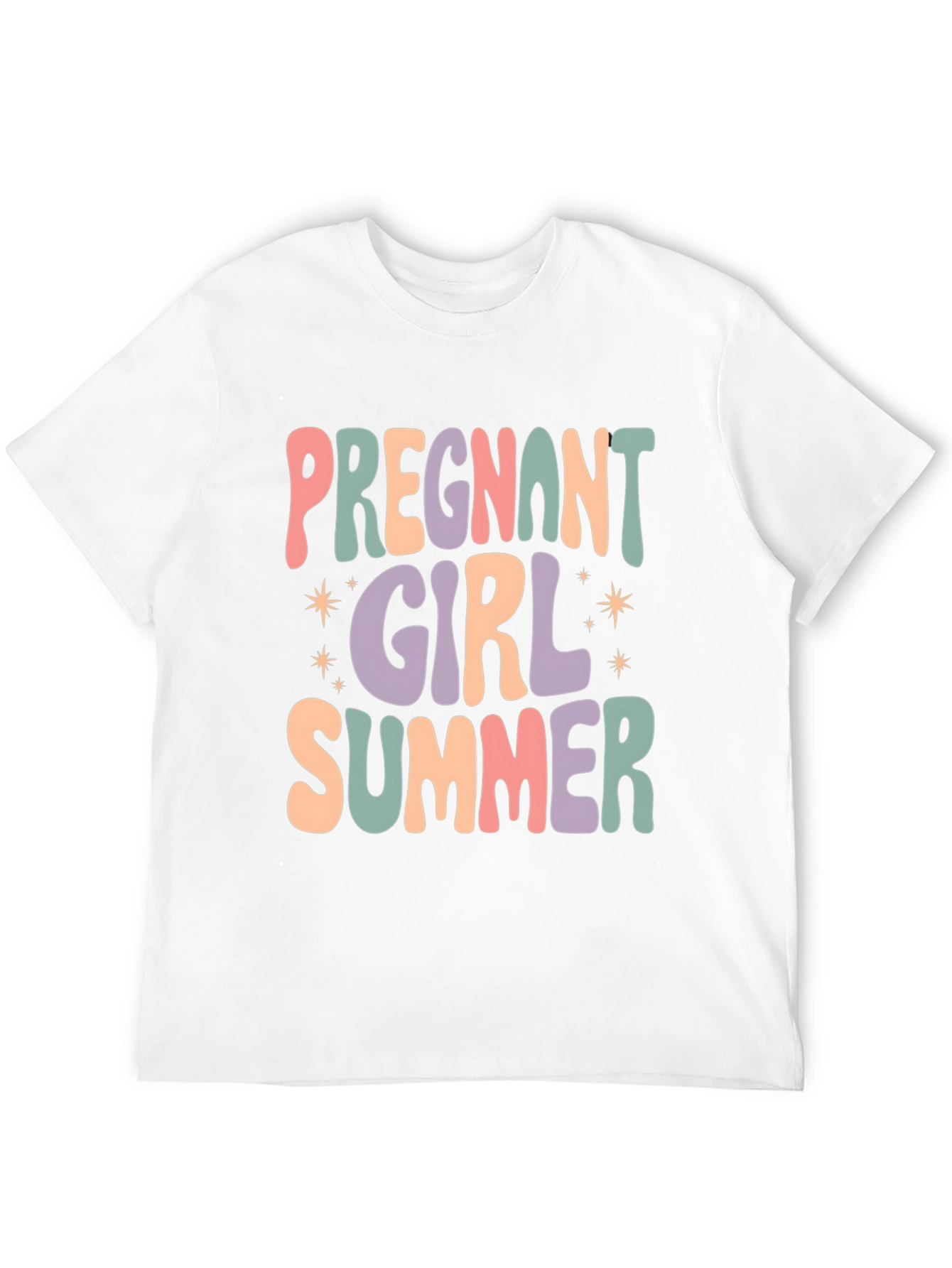 Pregnant Girl Summer T-Shirt
