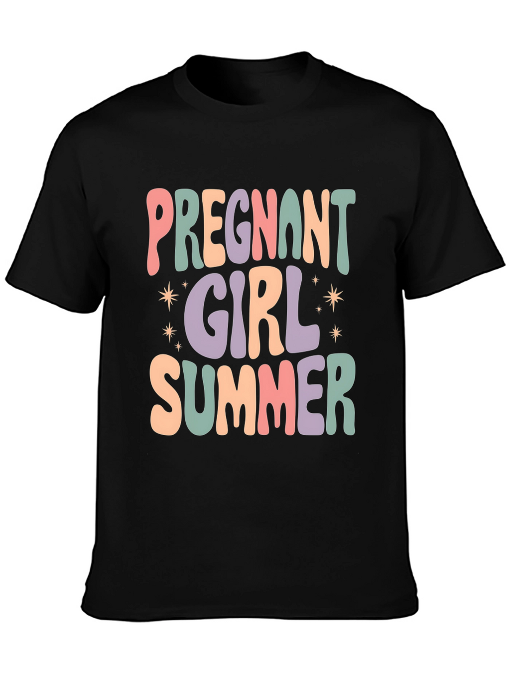 Pregnant Girl Summer T-Shirt
