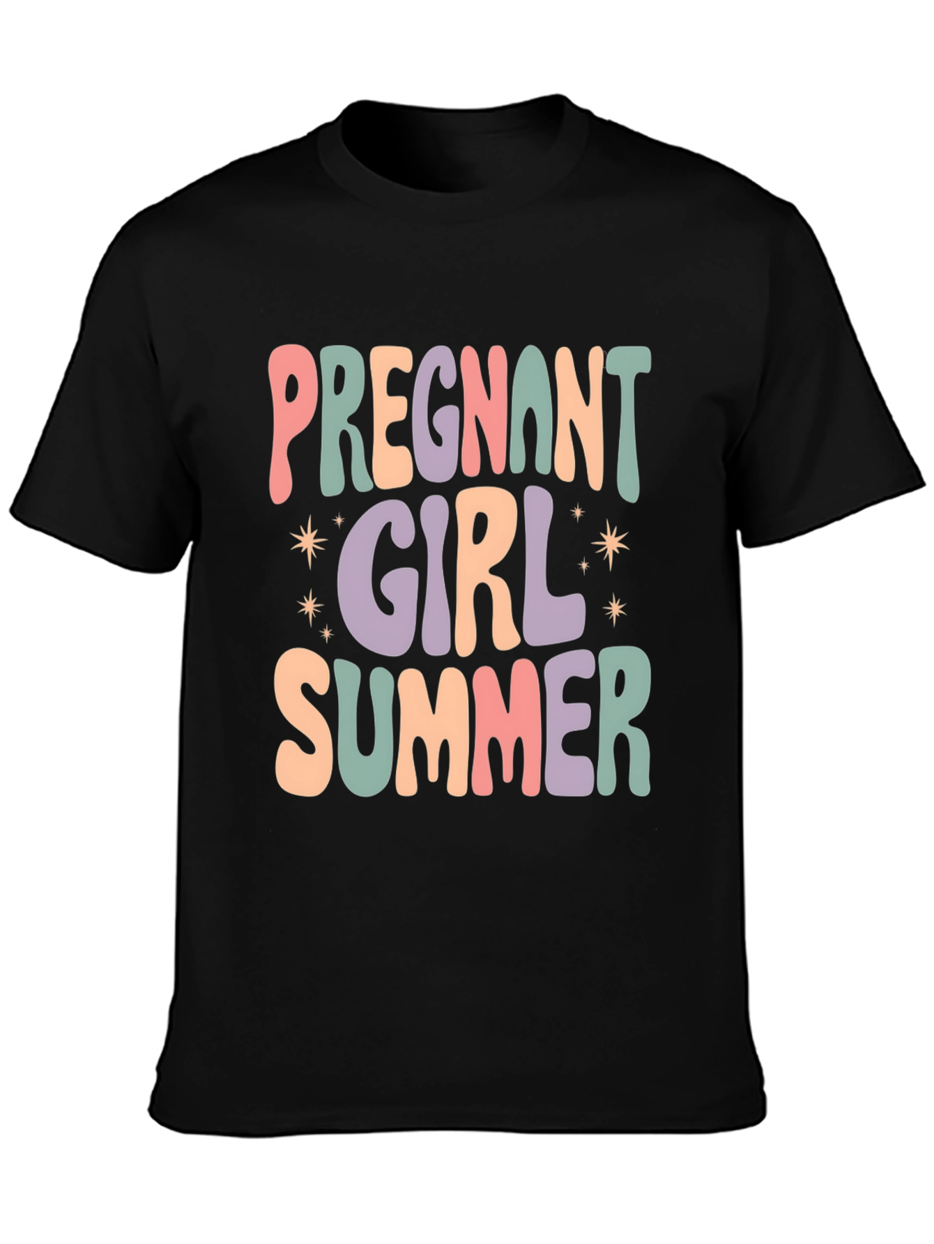 Pregnant Girl Summer T-Shirt