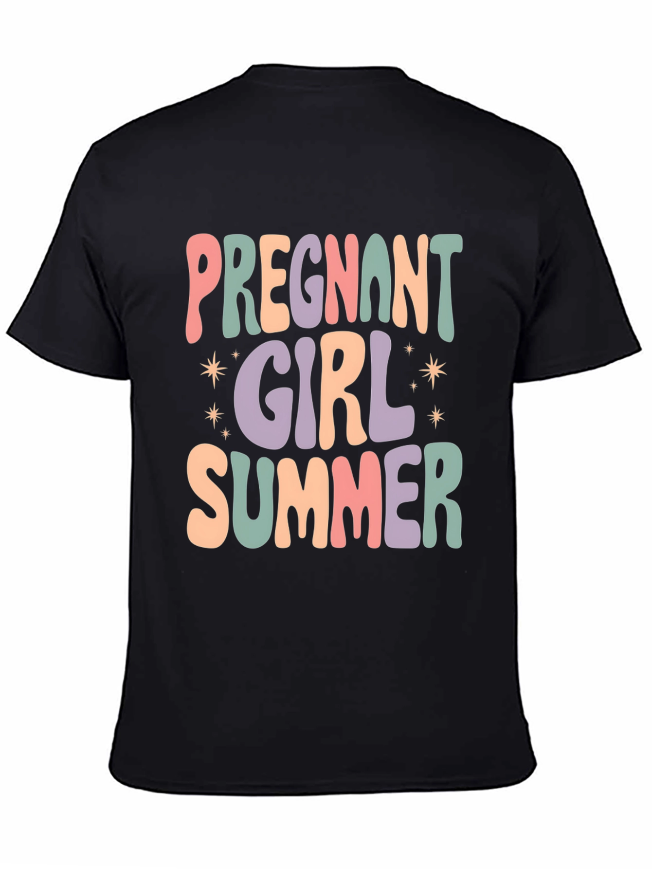 Pregnant Girl Summer T-Shirt