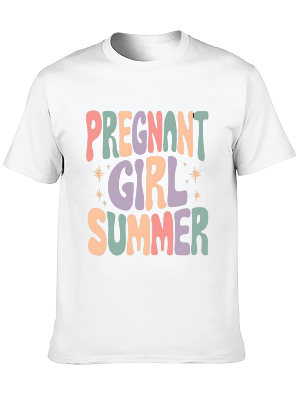 Pregnant Girl Summer T-Shirt