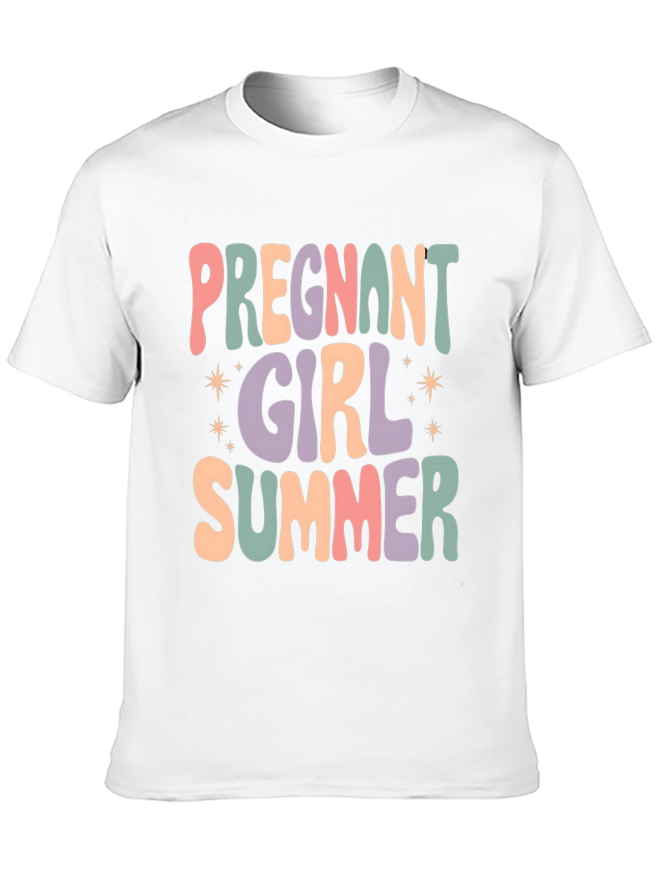 Pregnant Girl Summer T-Shirt