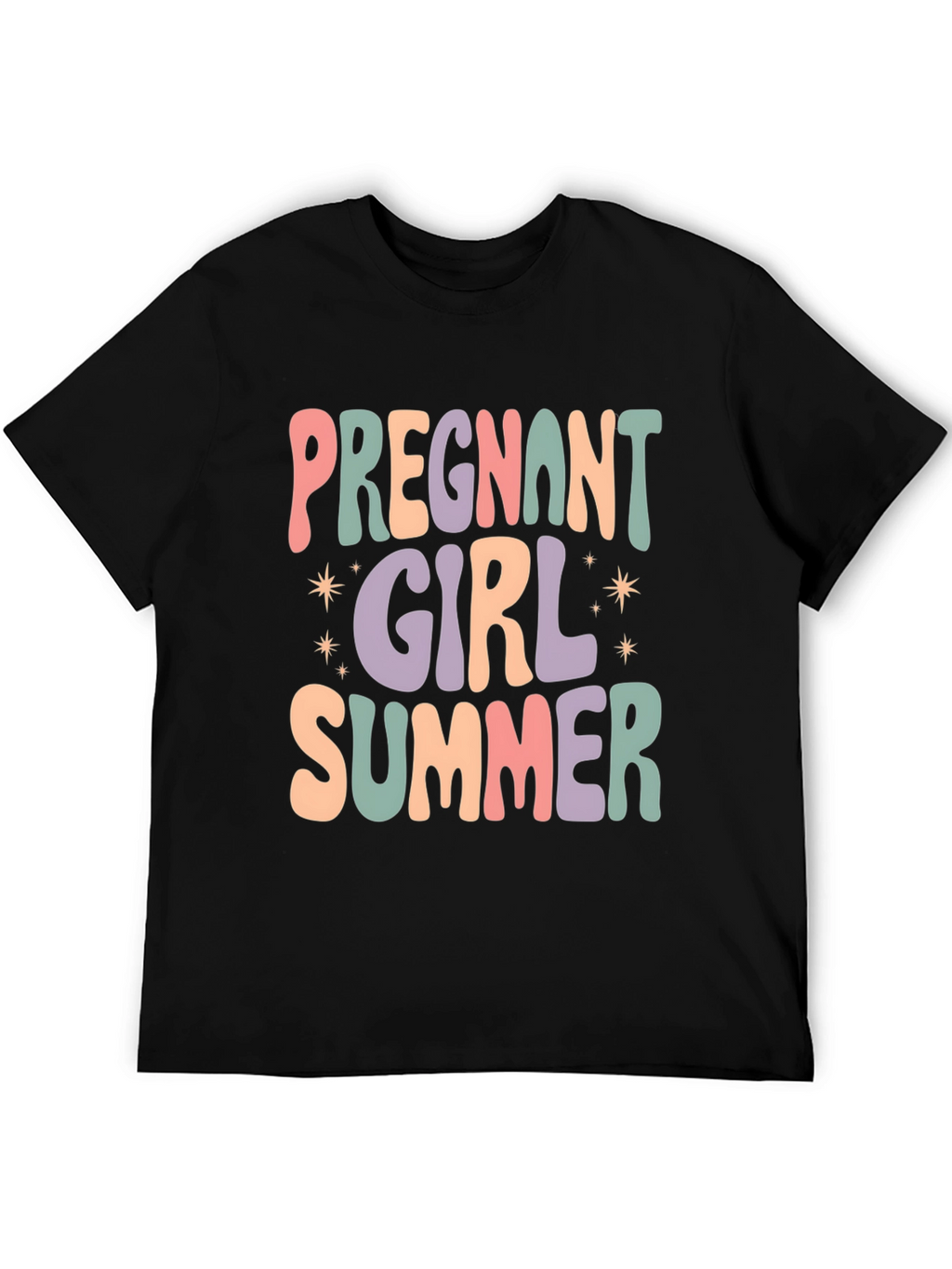 Pregnant Girl Summer T-Shirt