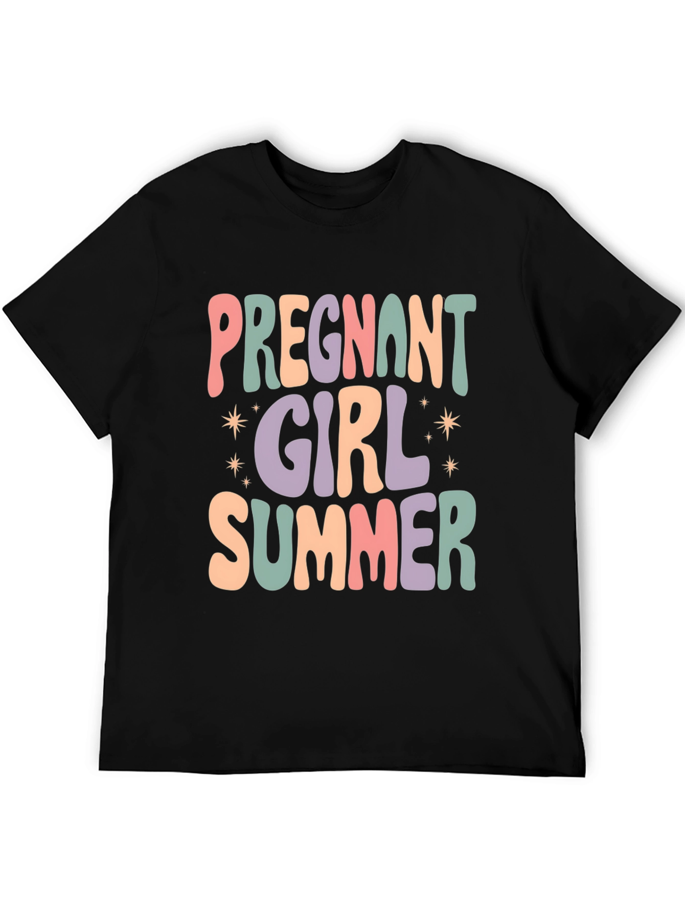Pregnant Girl Summer T-Shirt