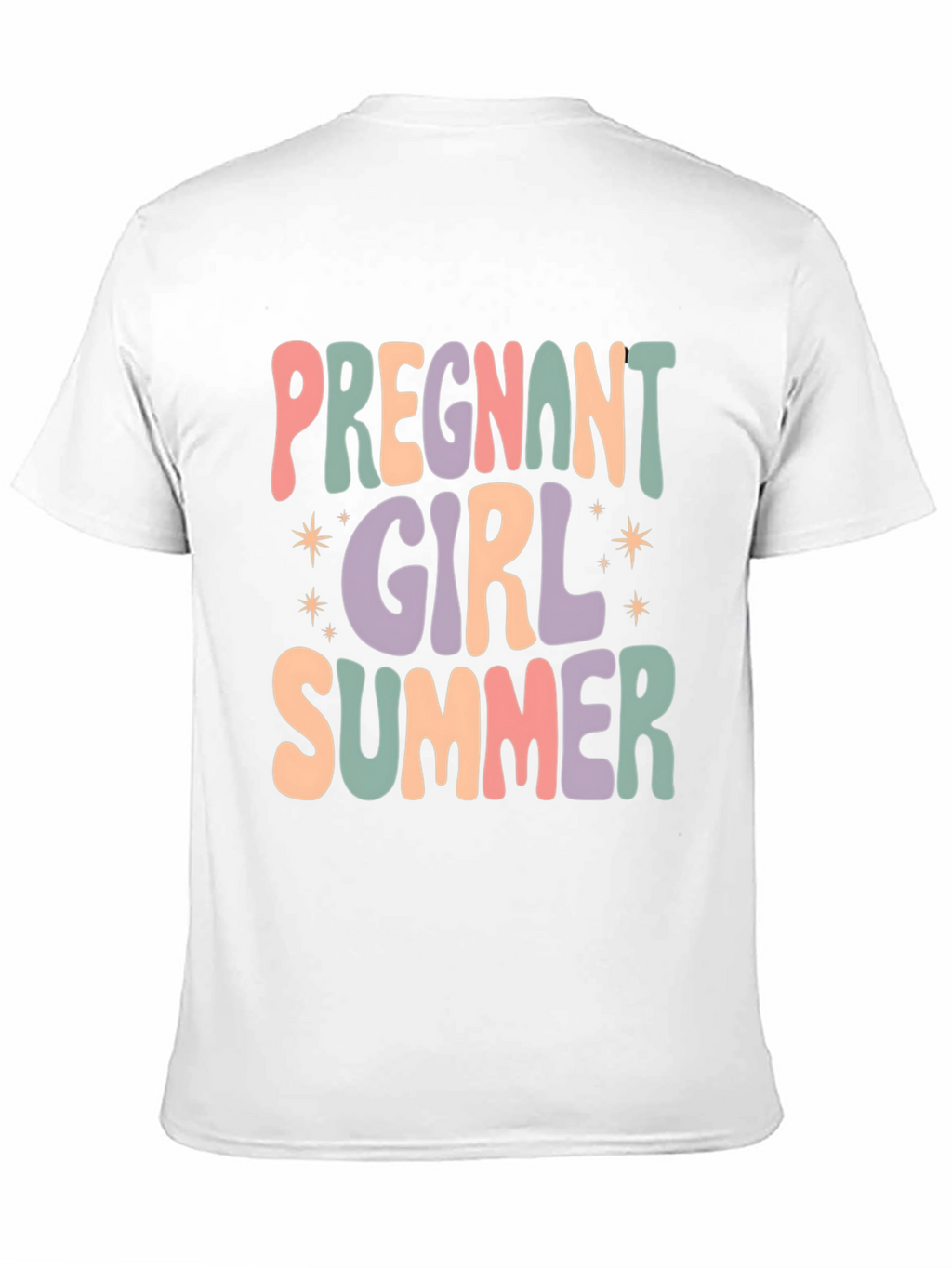 Pregnant Girl Summer T-Shirt