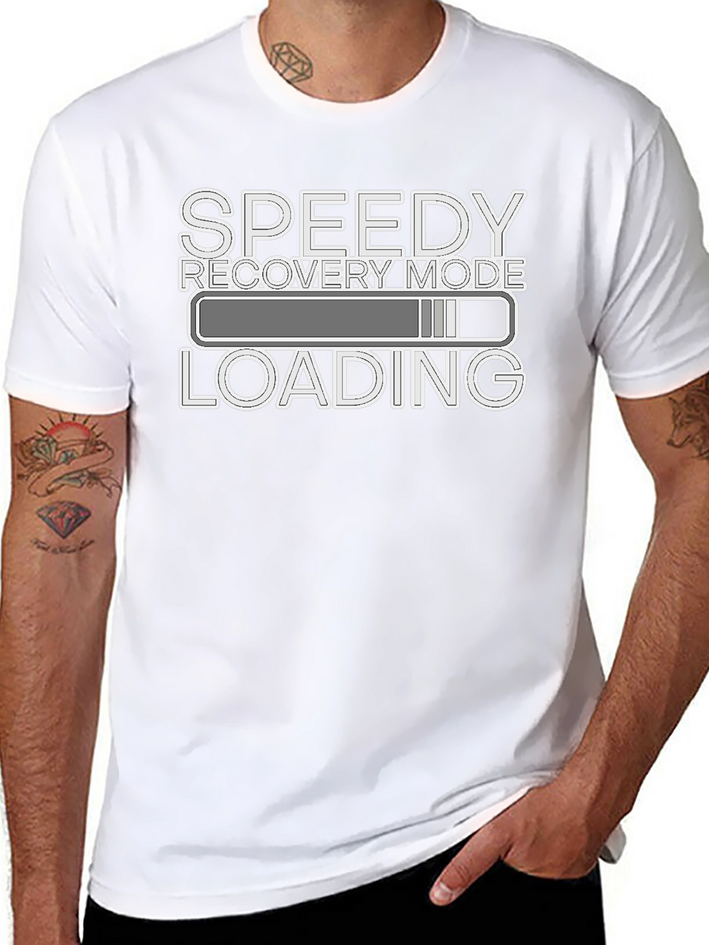 Speedy Recovery Mode Loading Graphic Tee