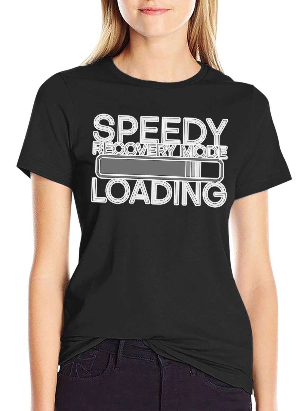 Speedy Recovery Mode Loading Graphic Tee