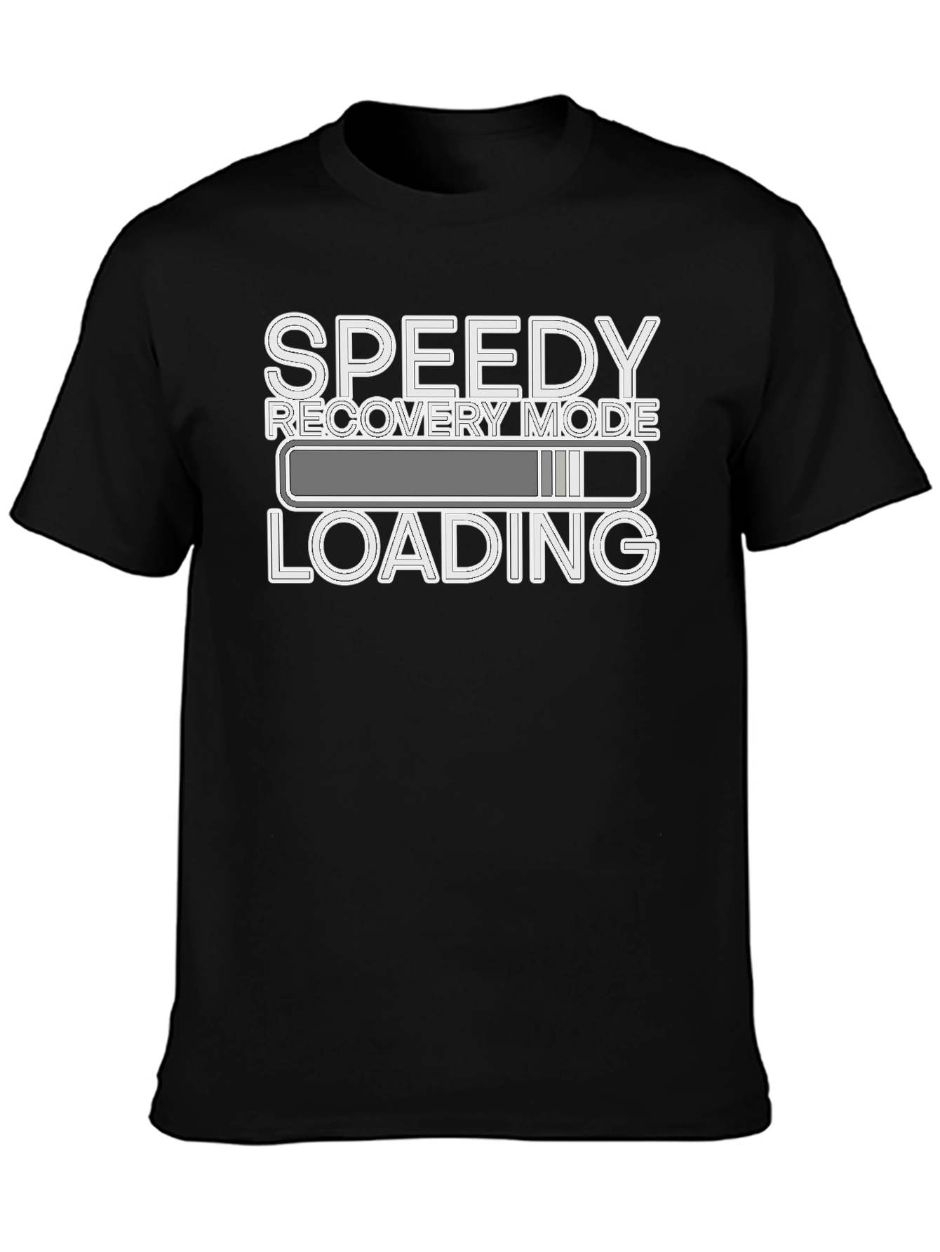 Speedy Recovery Mode Loading Graphic Tee