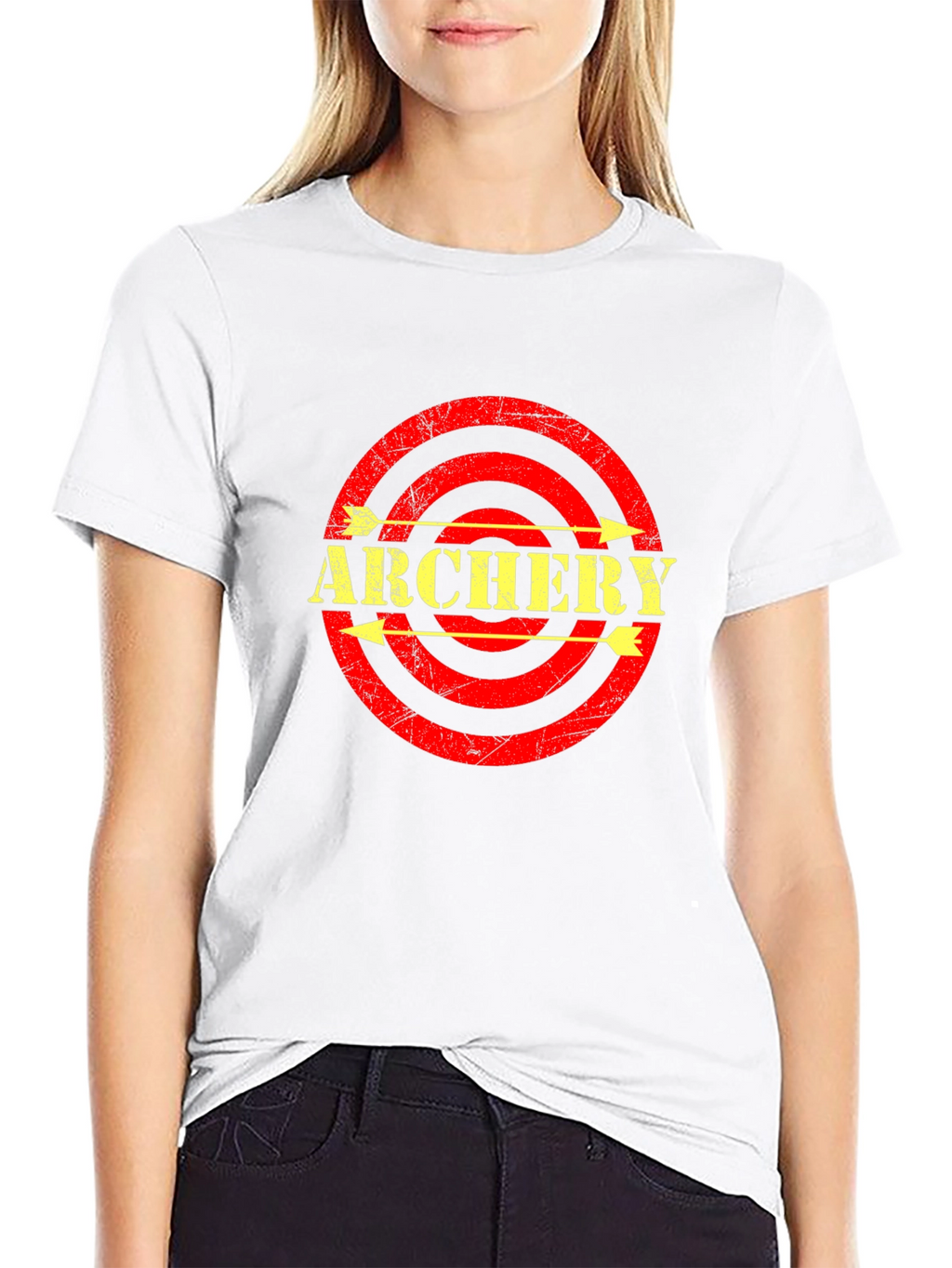 Archery Arrows Target T-Shirt - Black