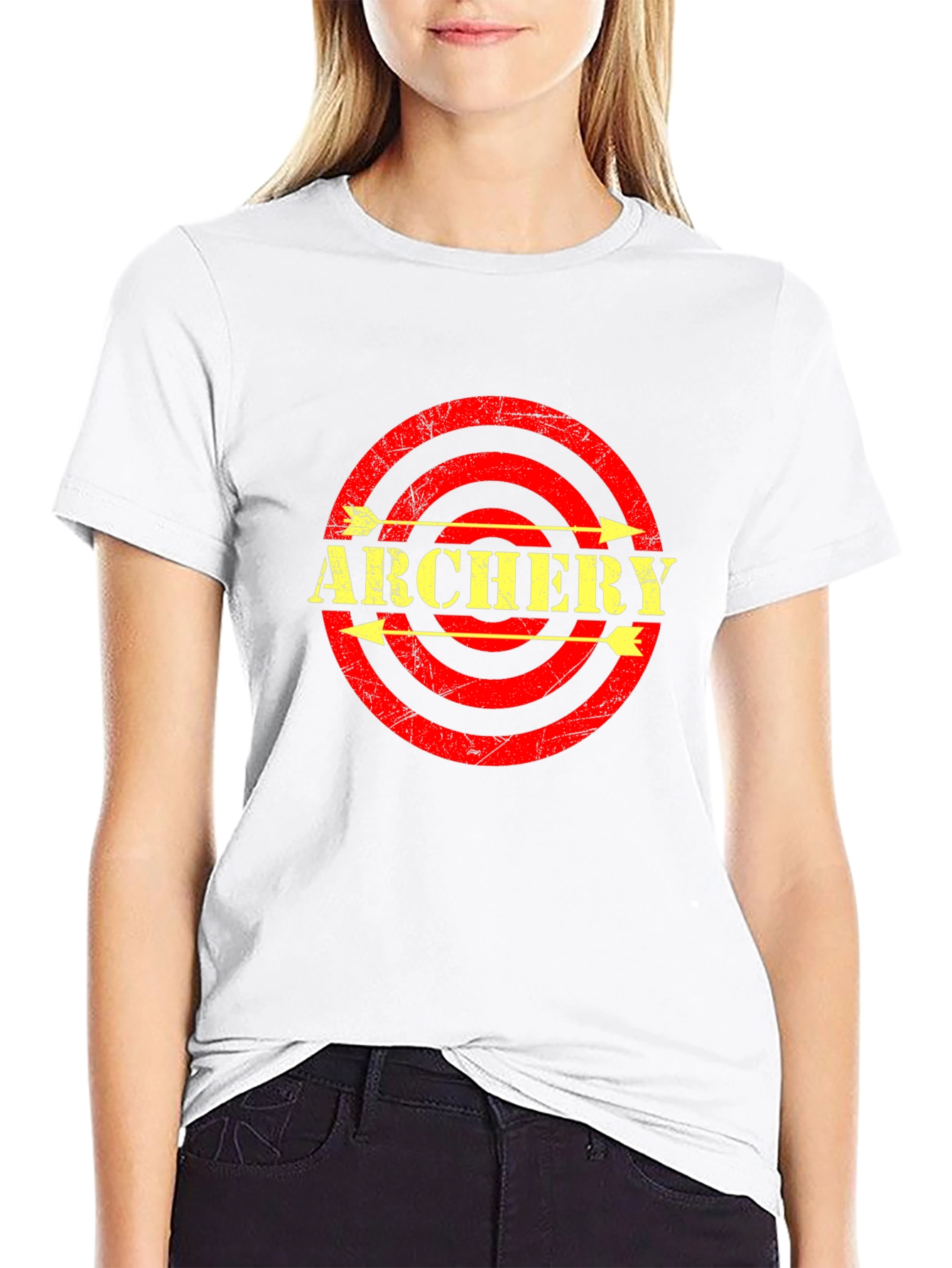 Archery Arrows Target T-Shirt - Black