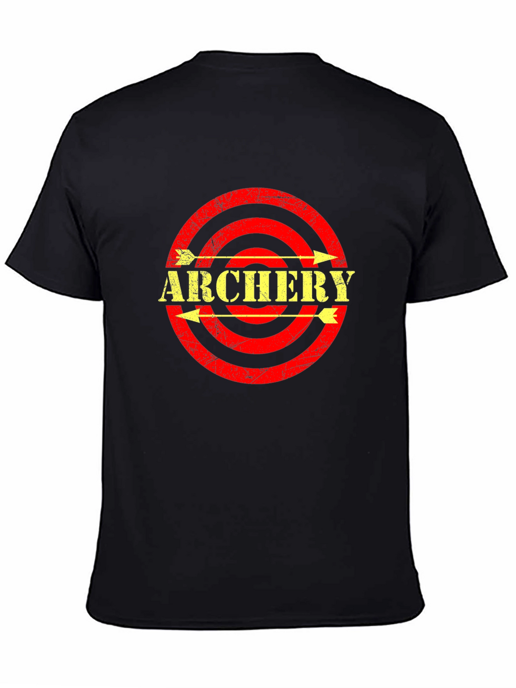 Archery Arrows Target T-Shirt - Black