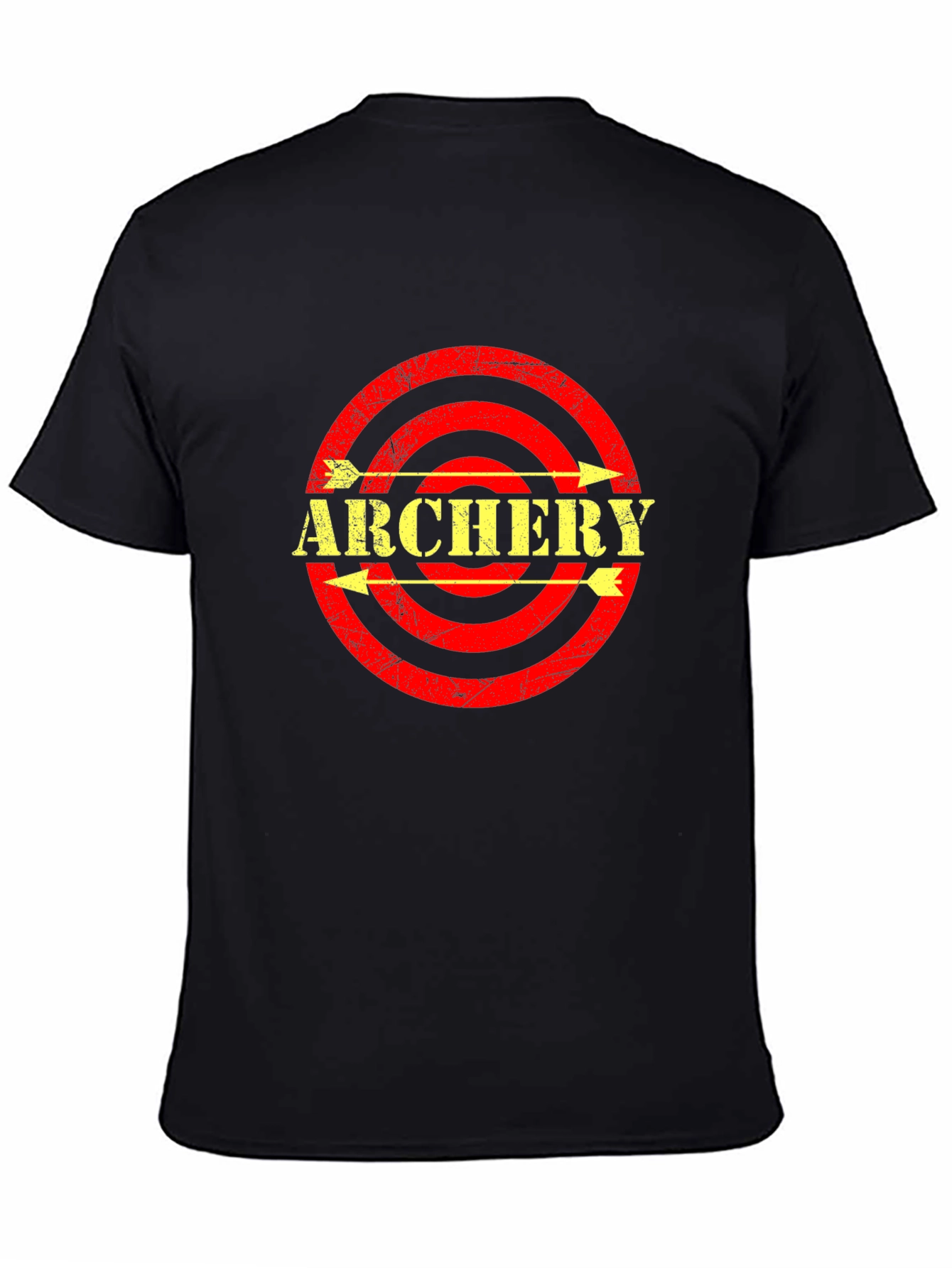 Archery Arrows Target T-Shirt - Black
