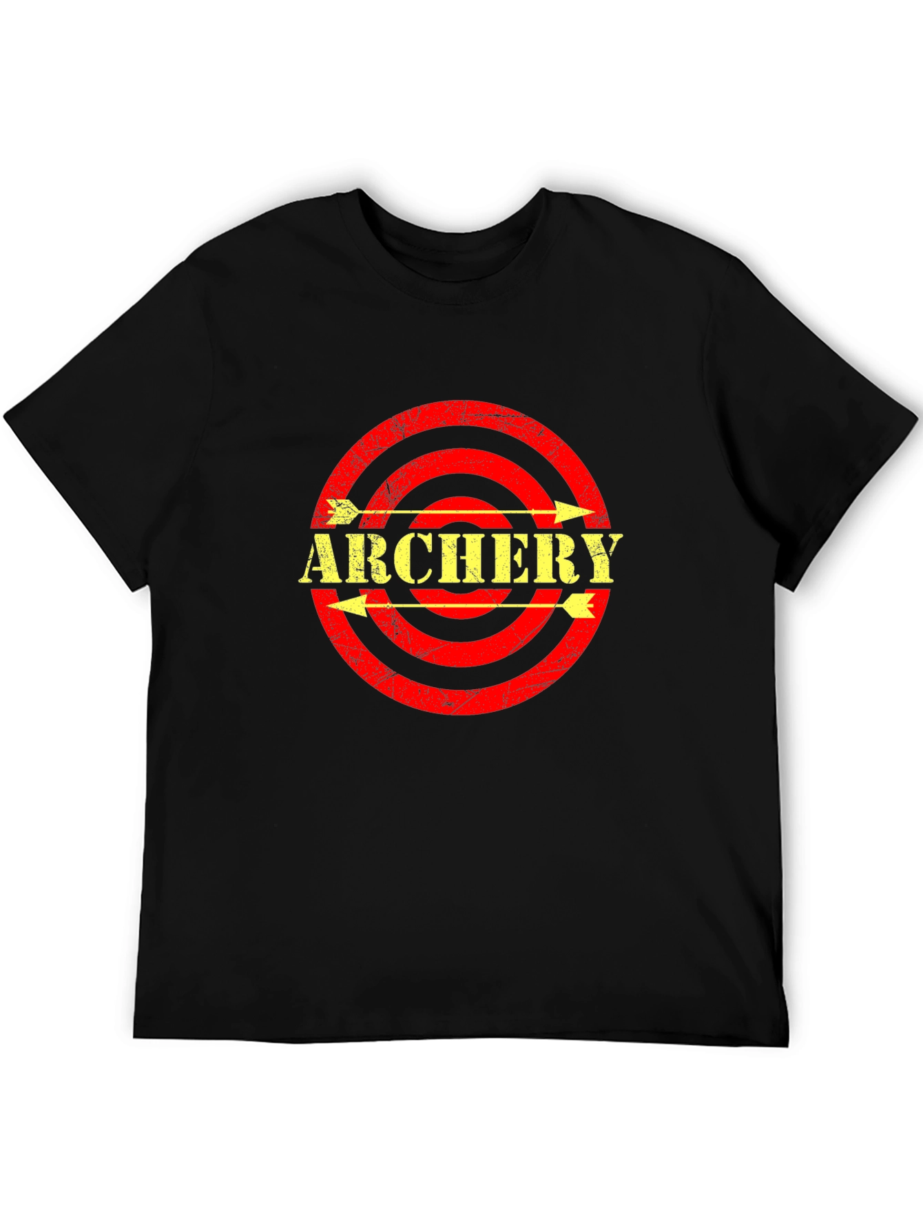 Archery Arrows Target T-Shirt - Black