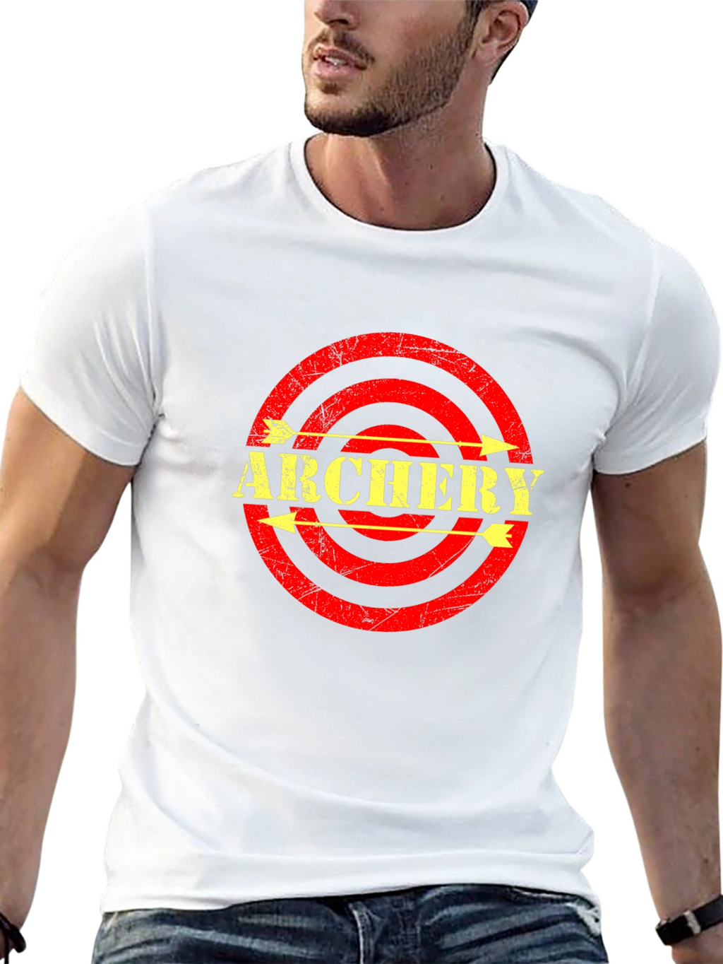 Archery Arrows Target T-Shirt - Black