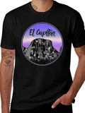 El Capitan Graphic T-Shirt - Black Cotton Tee