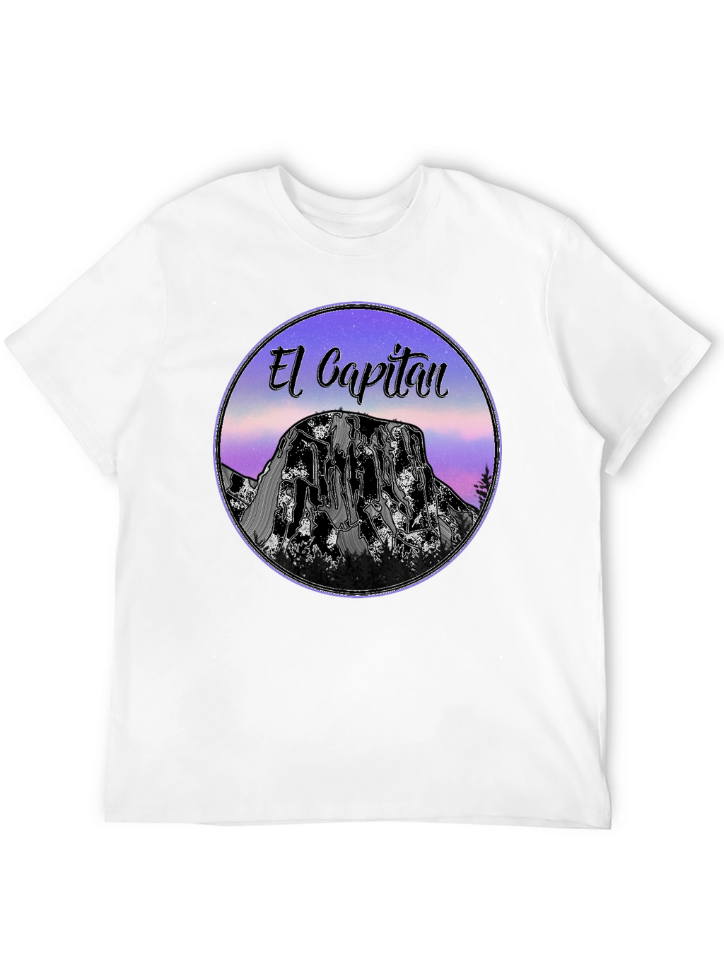 El Capitan Graphic T-Shirt - Black Cotton Tee