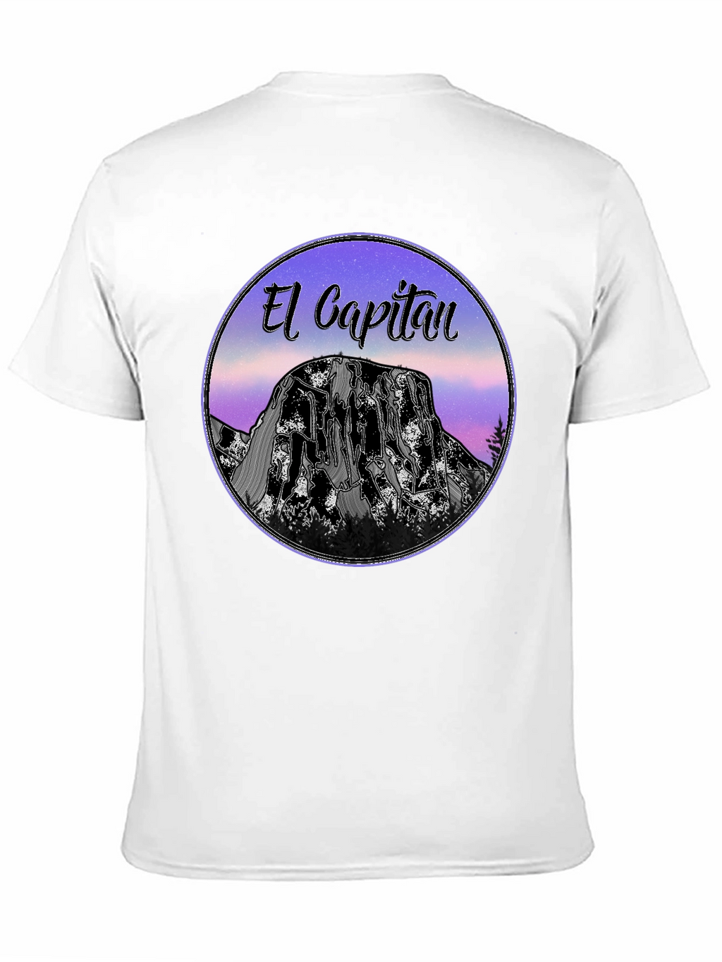El Capitan Graphic T-Shirt - Black Cotton Tee