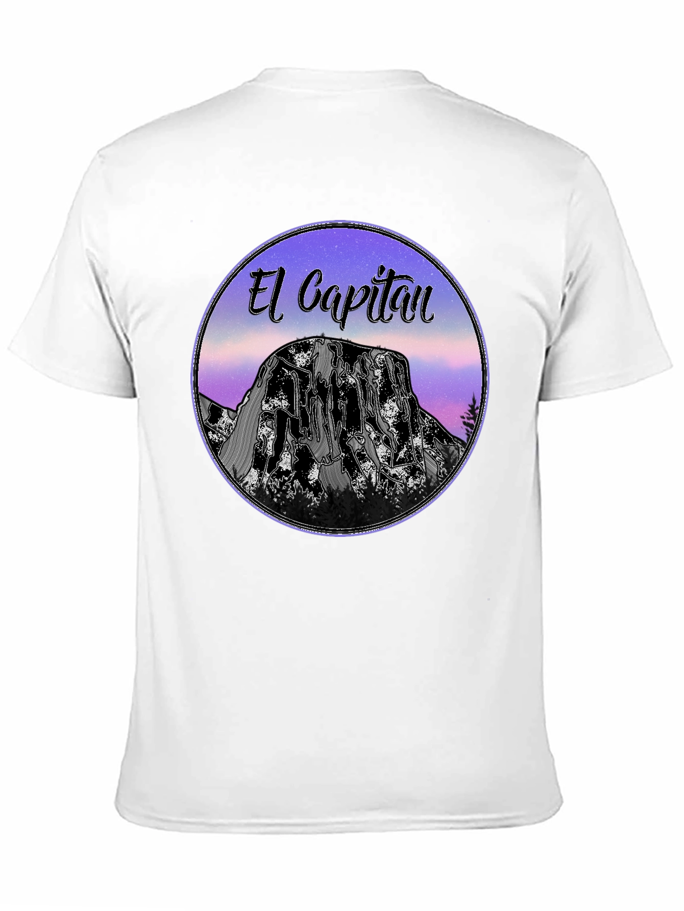 El Capitan Graphic T-Shirt - Black Cotton Tee