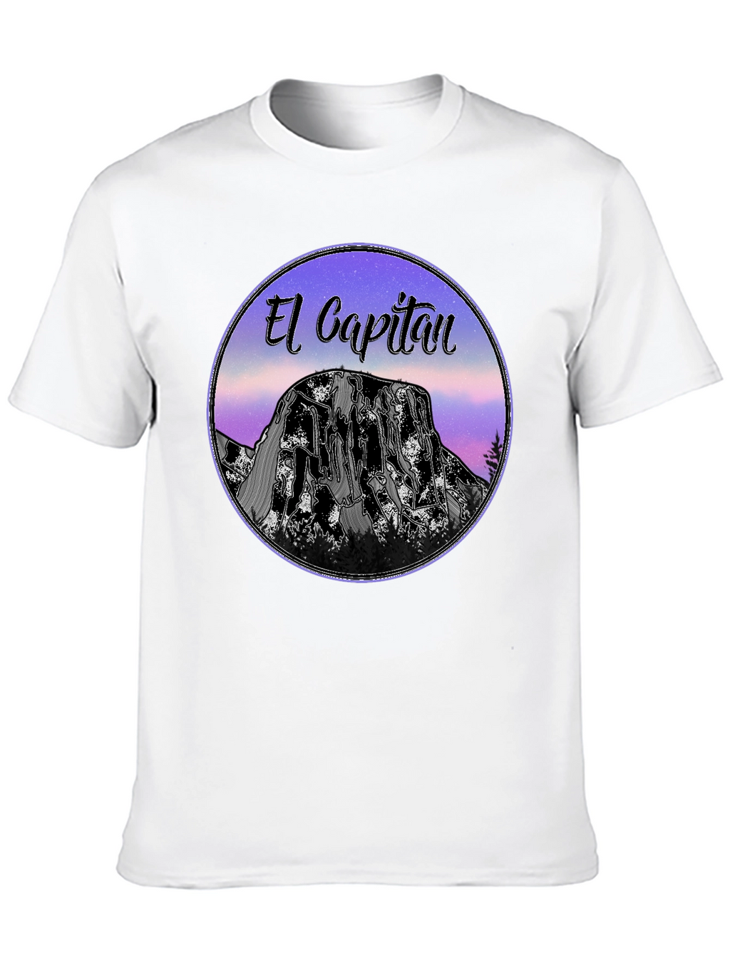 El Capitan Graphic T-Shirt - Black Cotton Tee