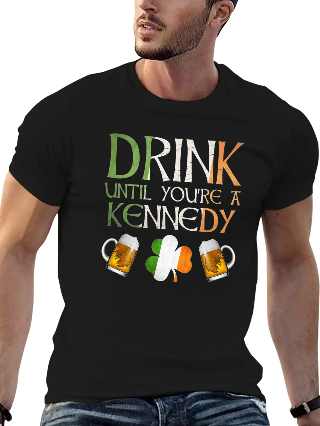 St. Patricks Day Irish Drink Kennedy T-Shirt