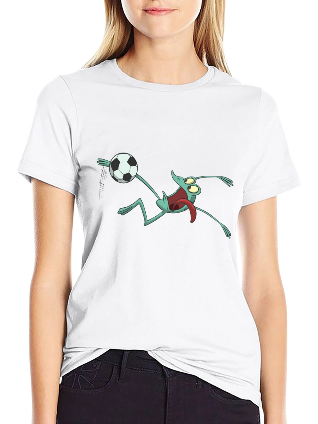 Frog Soccer Fan T-Shirt