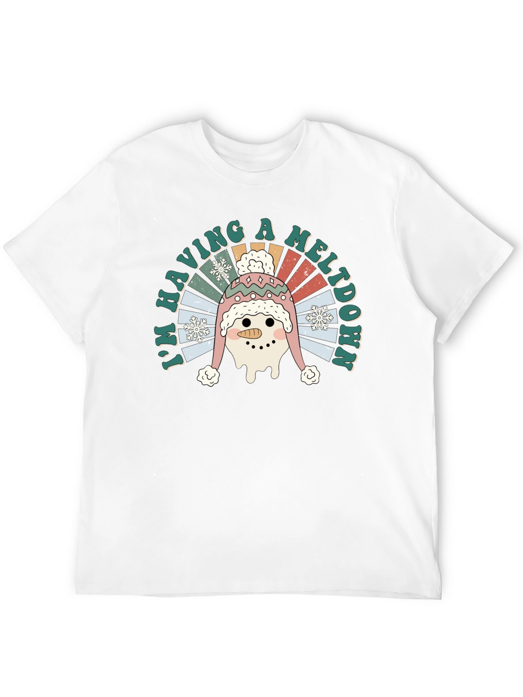 Meltdown Snowman Graphic Tee