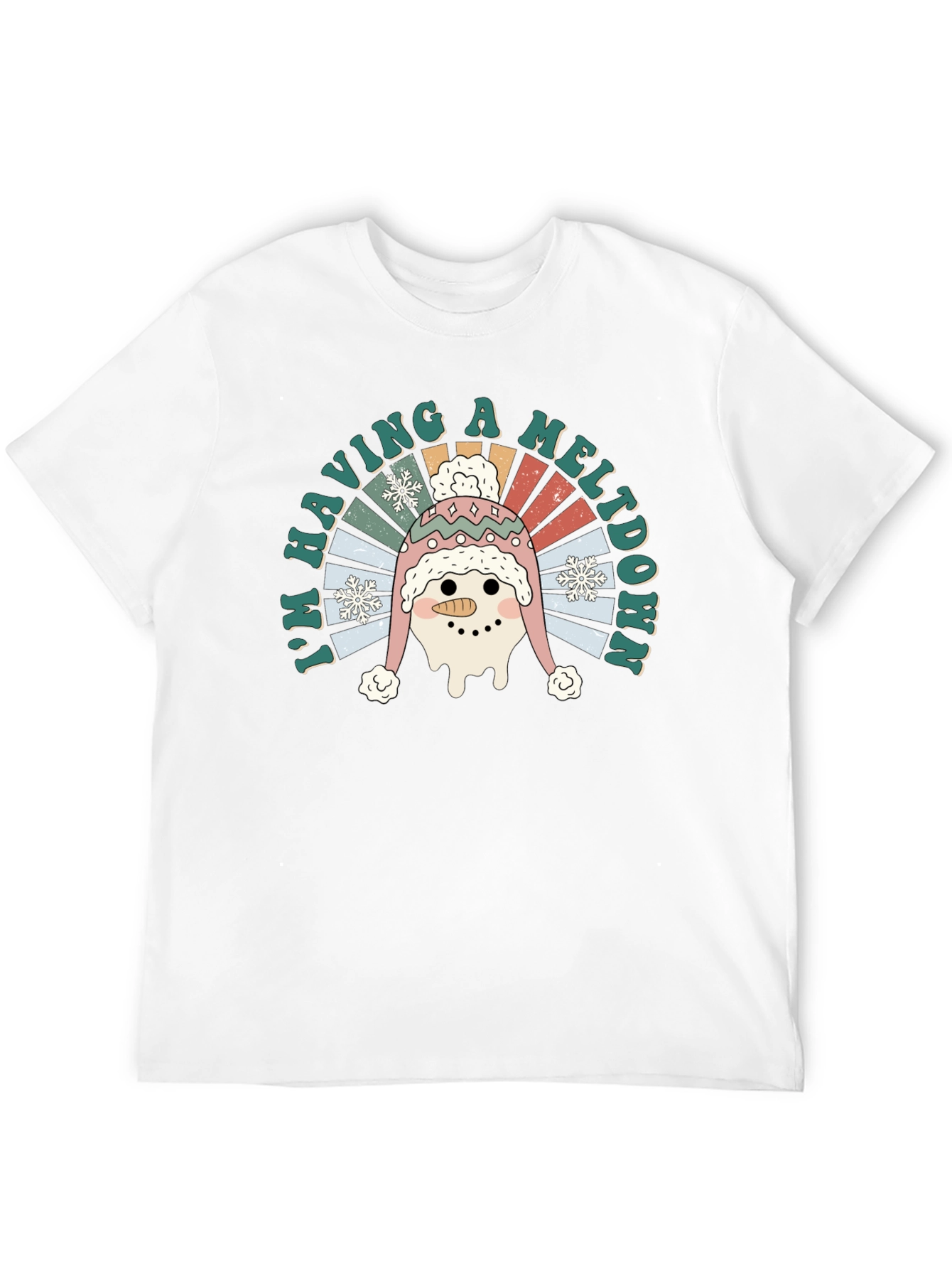 Meltdown Snowman Graphic Tee