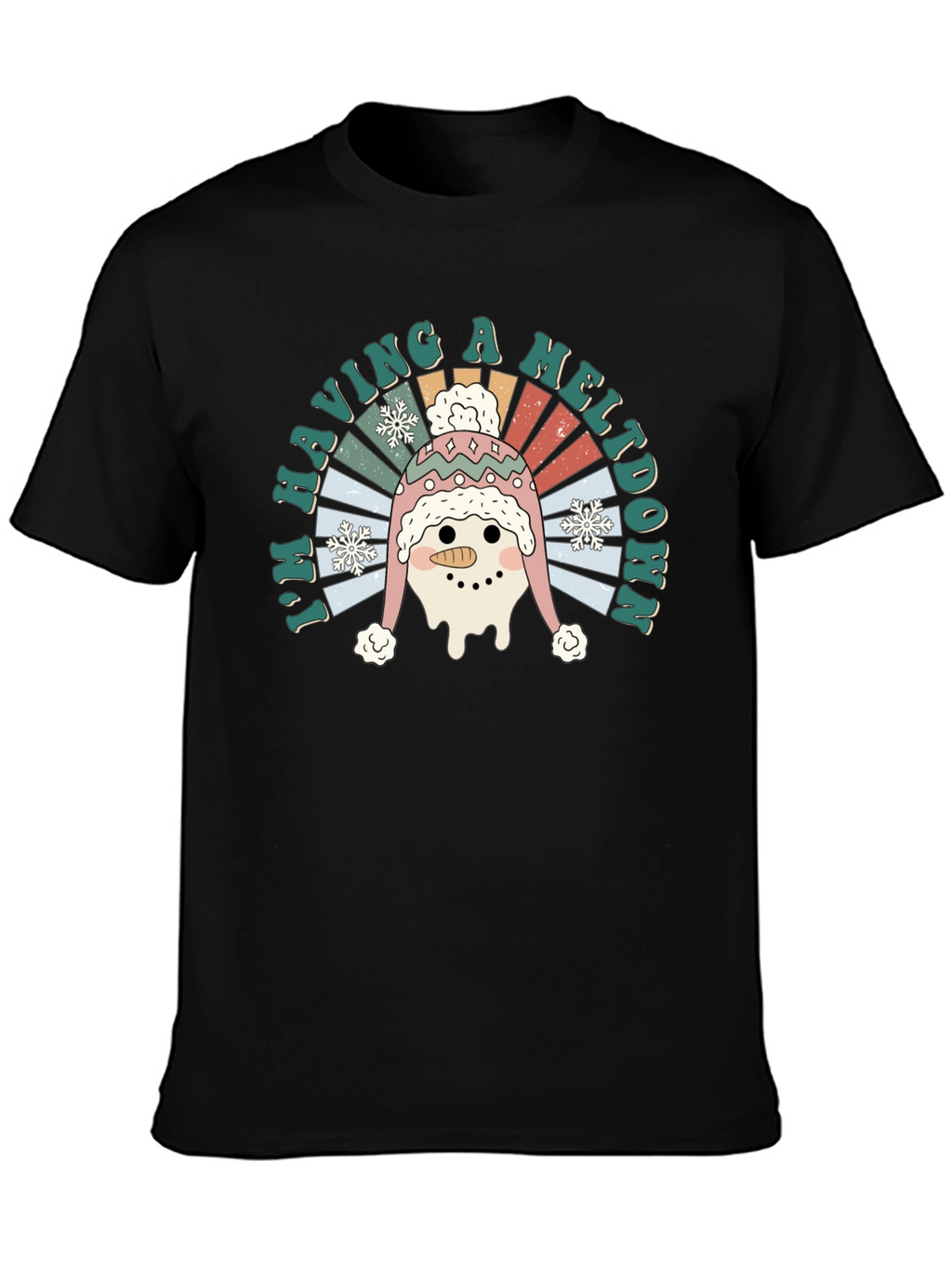 Meltdown Snowman Graphic Tee